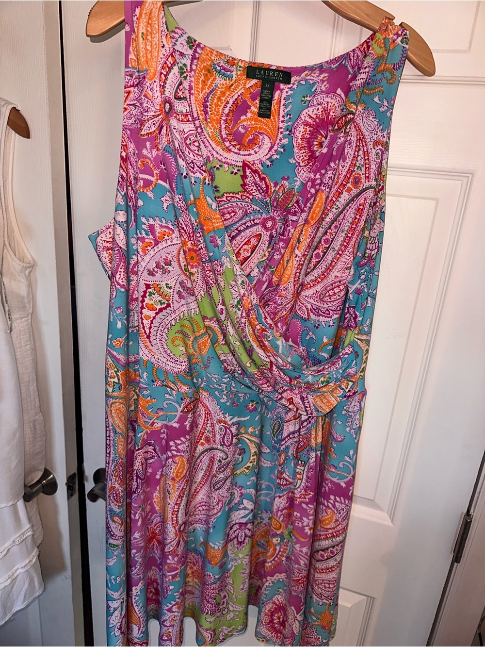 Lauren Ralph Lauren Paisley Dress 3X